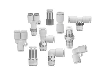 Compact and Lightweight One-touch Fitting