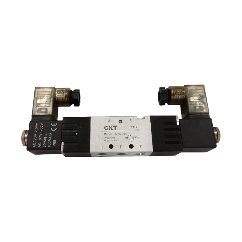 4V Series Pilot Operated 5 Way Solenoid Valve