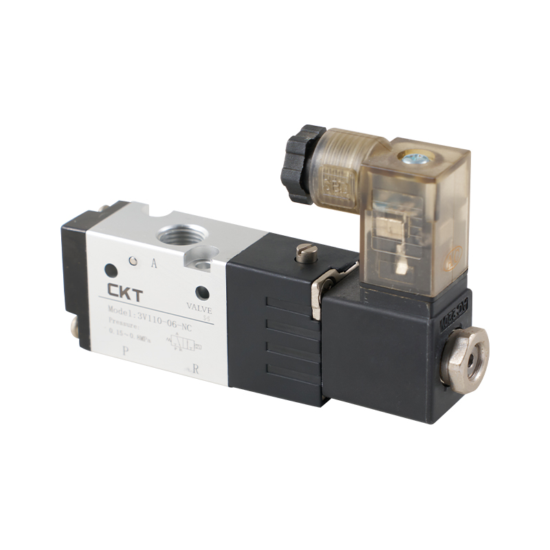 3V Series Pilot Operated 3 Way Solenoid Valve