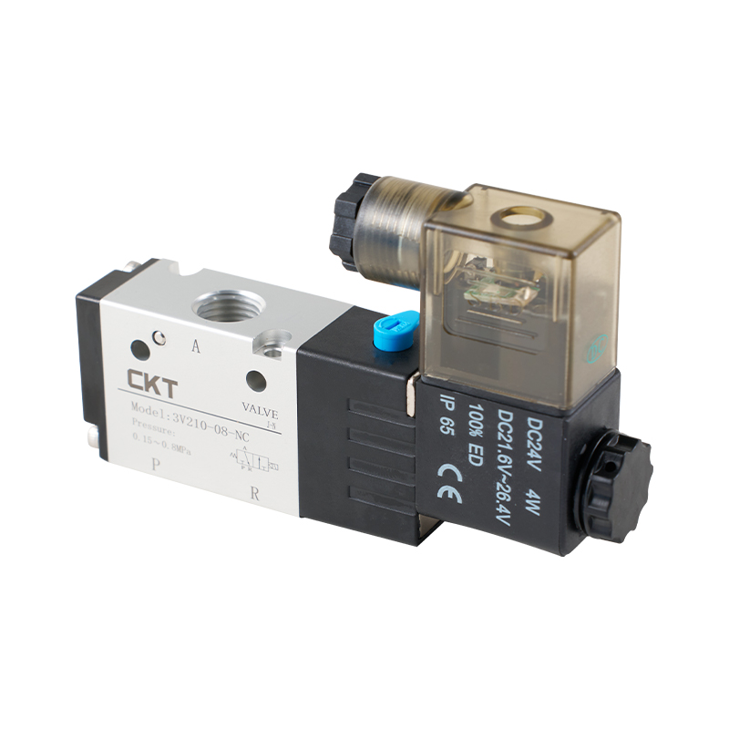 3V Series Pilot Operated 3 Way Solenoid Valve