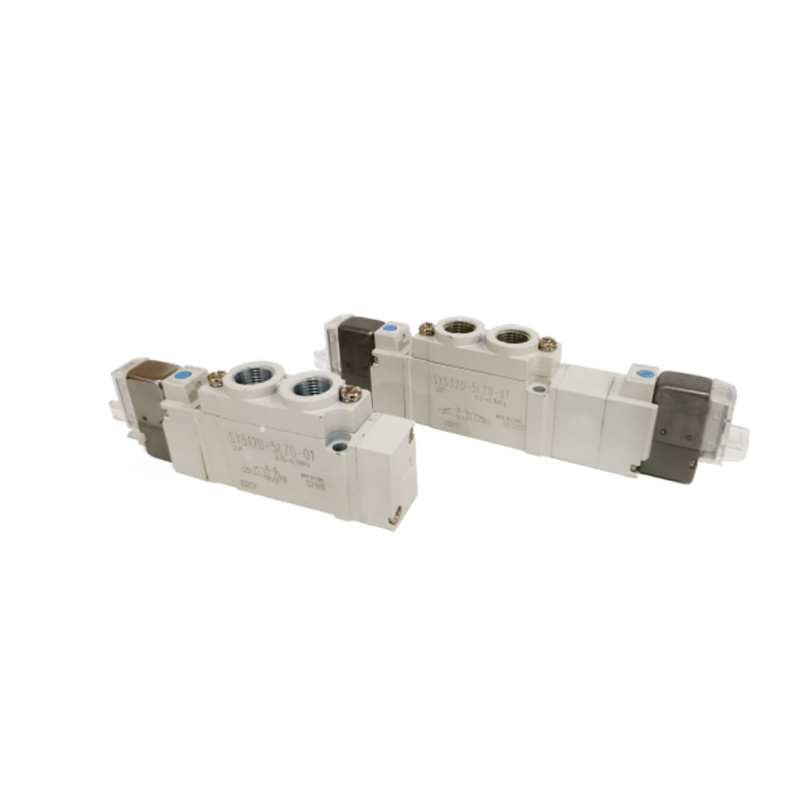 SY Series 5 Way Solenoid Valve Direct Piping Type/Single Type
