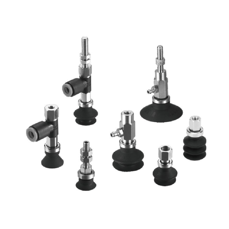 ZP Series Vacuum Suction Cup With Snap Ring, Adapter & Buffer Bracket (Ø9~Ø50)