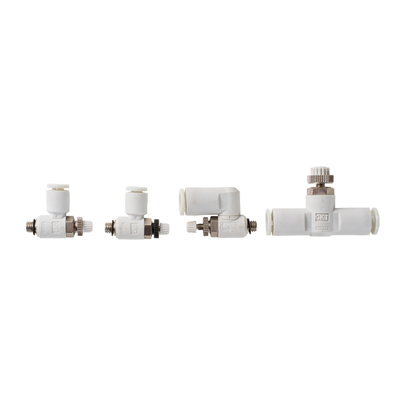 AS Series Speed Control Valve With Quick Change Connector