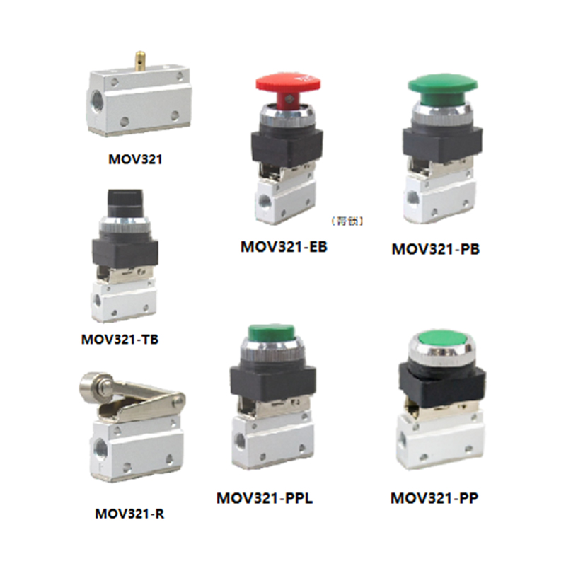 MOV Series 2 Position 3 Way Mechanical Valve