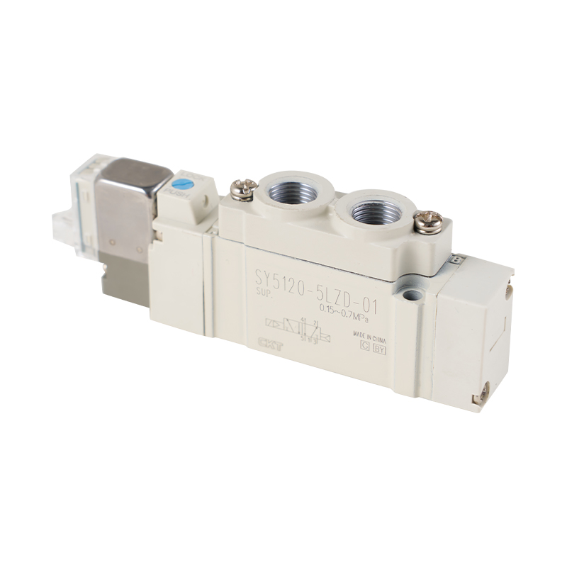 SY Series 5 Way Solenoid Valve Direct Piping Type/Single Type