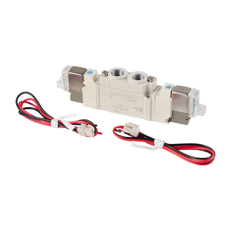 SY Series 5 Way Solenoid Valve Direct Piping Type/Single Type